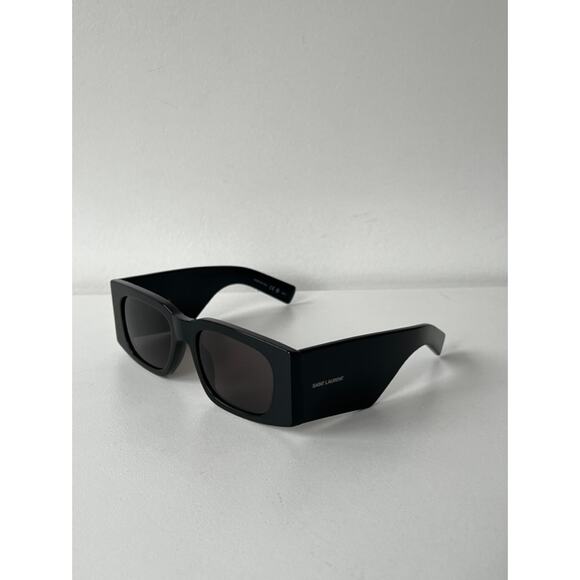 NEW Saint Laurent SL654 Sunglasses in Black $545 - Picture 5 of 9